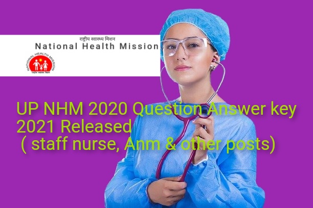 UP NHM 2020 staff nurse 2021